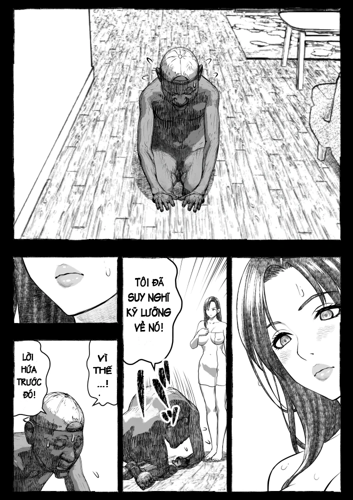 HentaiVN.net - Ảnh 51 - Một Ông Già Vô Gia Cư Mà Mẹ Tôi" Nhặt" Về☆ - Chương