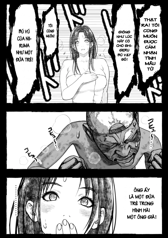 HentaiVN.net - Ảnh 54 - Một Ông Già Vô Gia Cư Mà Mẹ Tôi" Nhặt" Về☆ - Chương