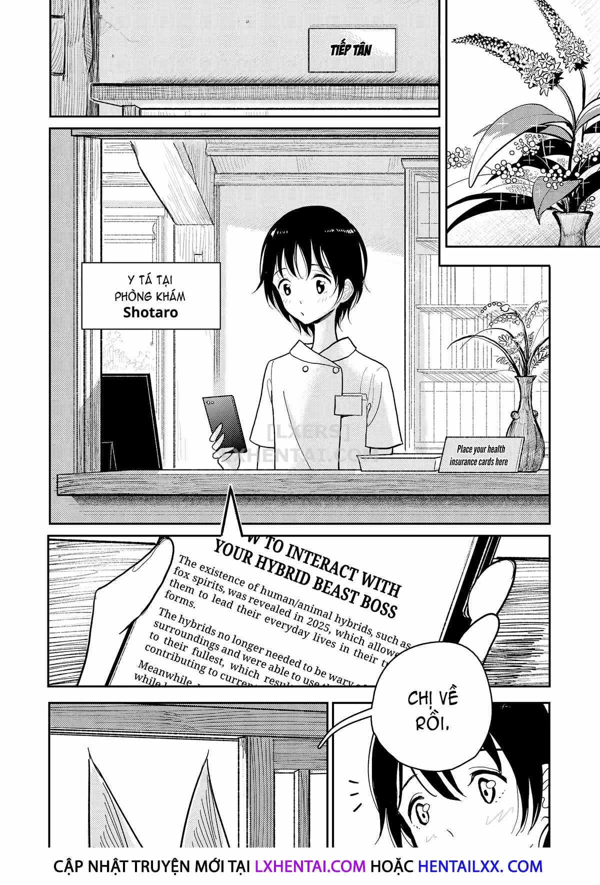 HentaiVN.net - Ảnh 4 - Hazuki-sensei no Hatsujouki [Dr. Hazuki's Mating Season] - Chap