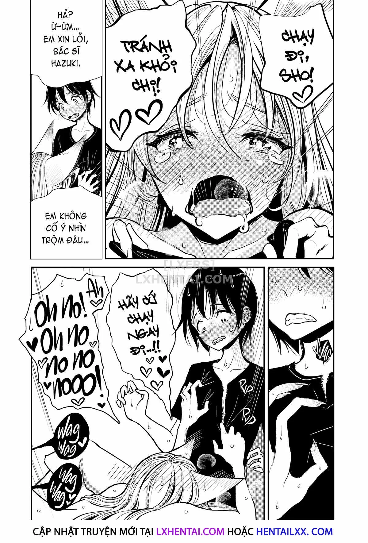 HentaiVN.net - Ảnh 30 - Hazuki-sensei no Hatsujouki [Dr. Hazuki's Mating Season] - Chap