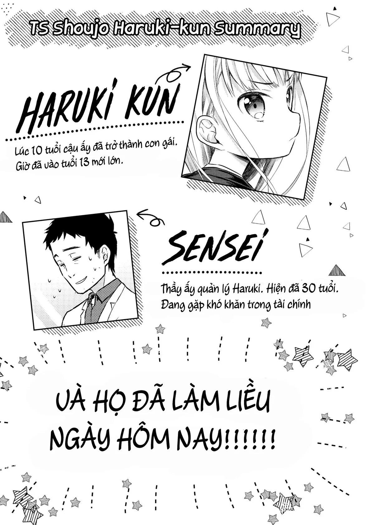 HentaiVN.net - Ảnh 3 - Hội chứng TS Haruki-kun [TS Shoujo Haruki-kun] - Chap 1.5: Thẩm du