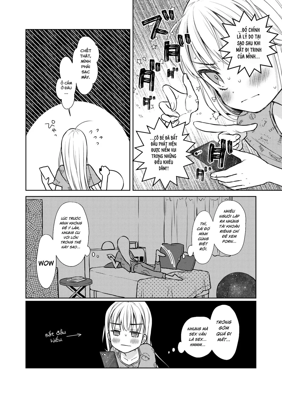 HentaiVN.net - Ảnh 6 - Hội chứng TS Haruki-kun [TS Shoujo Haruki-kun] - Chap 1.5: Thẩm du