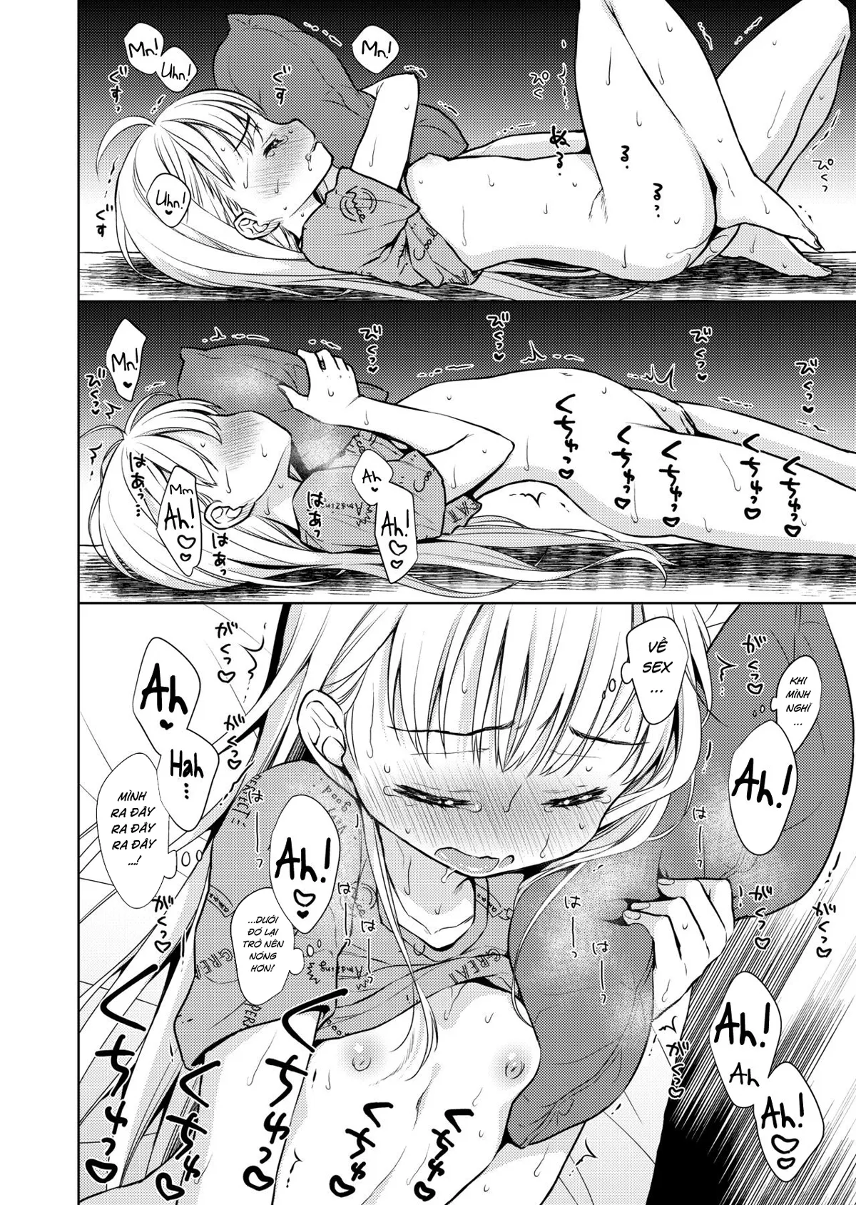 HentaiVN.net - Ảnh 20 - Hội chứng TS Haruki-kun [TS Shoujo Haruki-kun] - Chap 1.5: Thẩm du