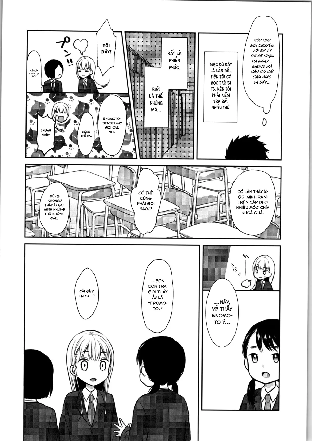 HentaiVN.net - Ảnh 8 - Hội chứng TS Haruki-kun [TS Shoujo Haruki-kun] - Chap 1: Giáo dục giới tính