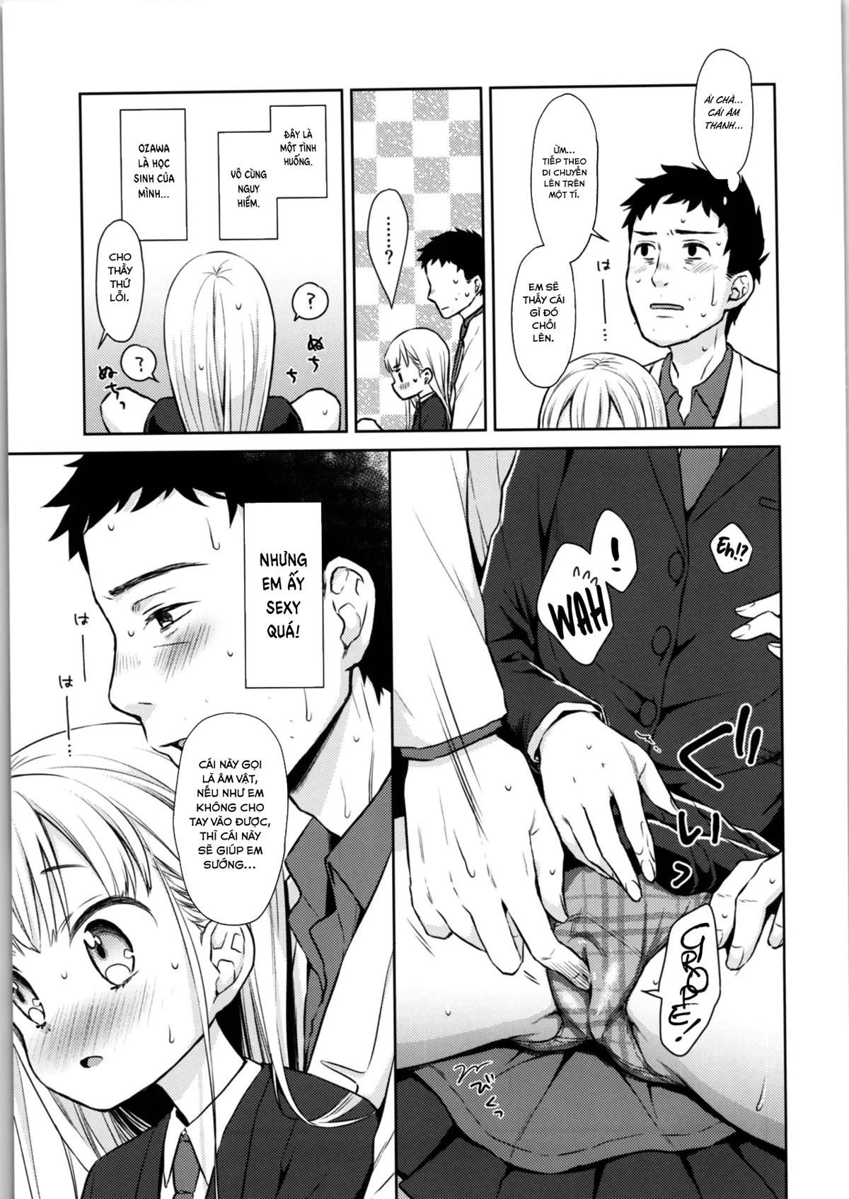 HentaiVN.net - Ảnh 21 - Hội chứng TS Haruki-kun [TS Shoujo Haruki-kun] - Chap 1: Giáo dục giới tính