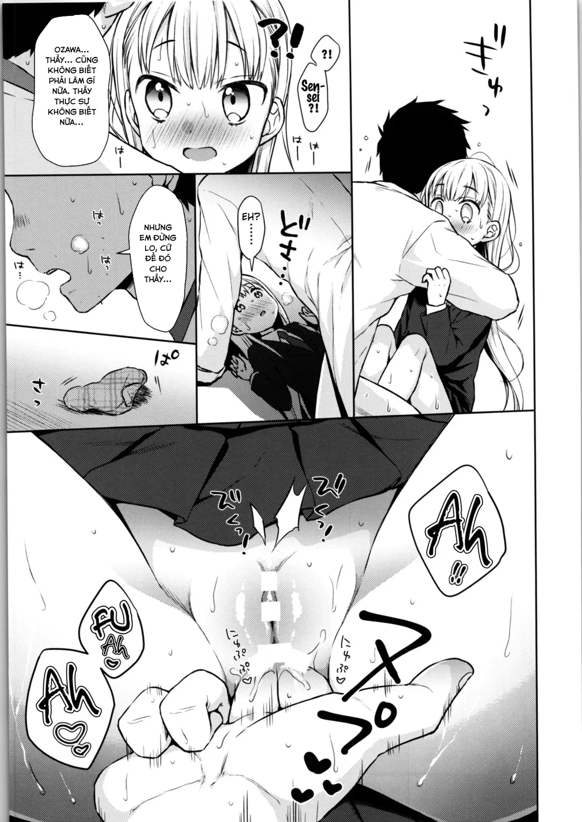 HentaiVN.net - Ảnh 25 - Hội chứng TS Haruki-kun [TS Shoujo Haruki-kun] - Chap 1: Giáo dục giới tính
