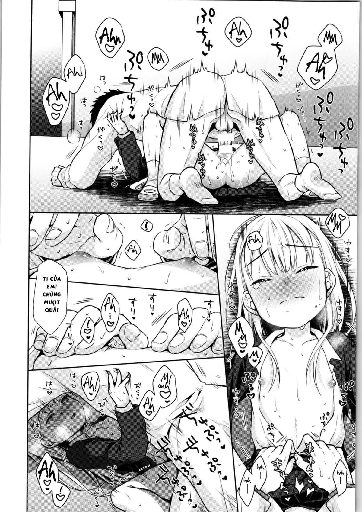 HentaiVN.net - Ảnh 34 - Hội chứng TS Haruki-kun [TS Shoujo Haruki-kun] - Chap 1: Giáo dục giới tính