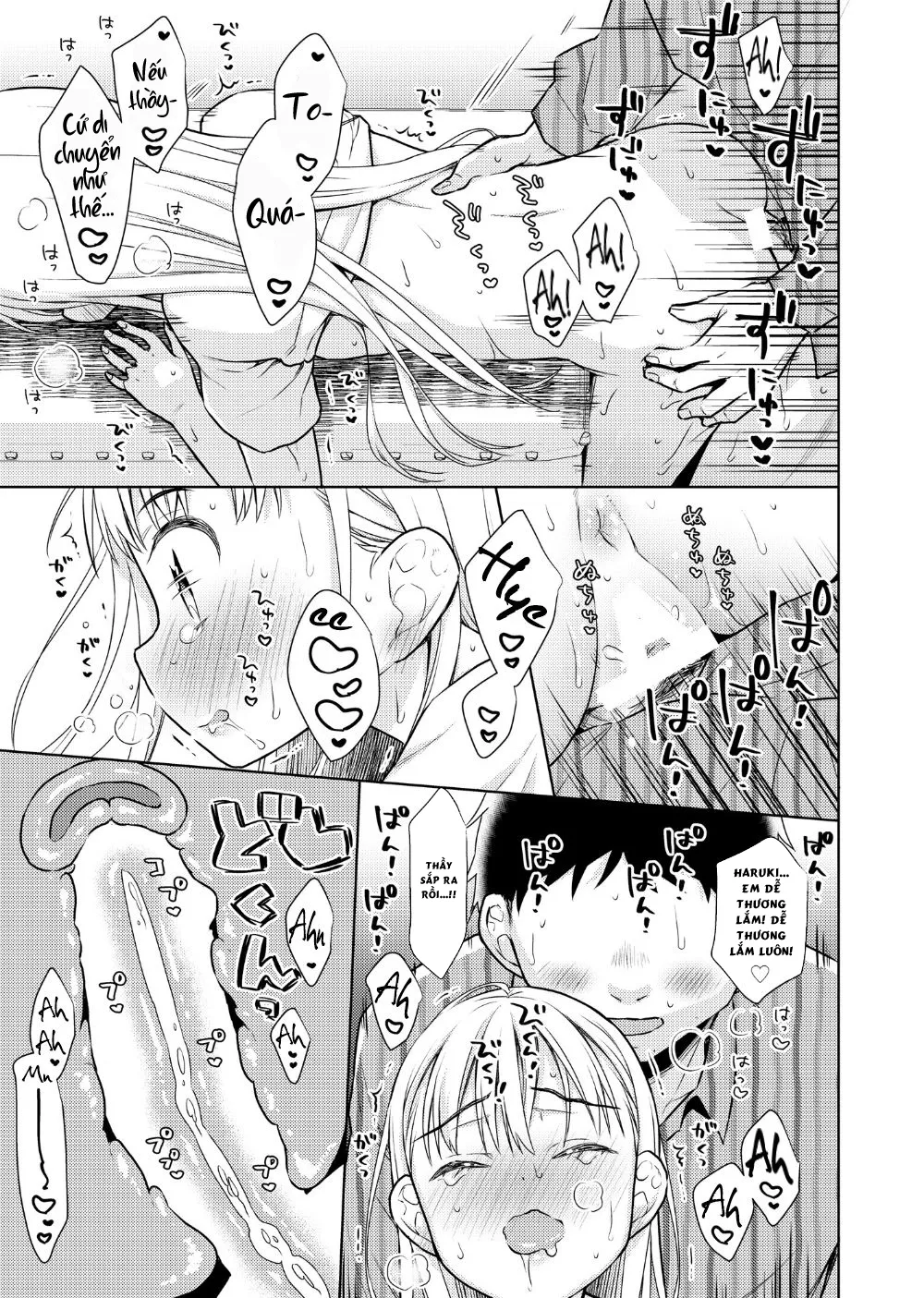 HentaiVN.net - Ảnh 13 - Hội chứng TS Haruki-kun [TS Shoujo Haruki-kun] - Chap 2.2: Chúng ta có nên bắt đầu