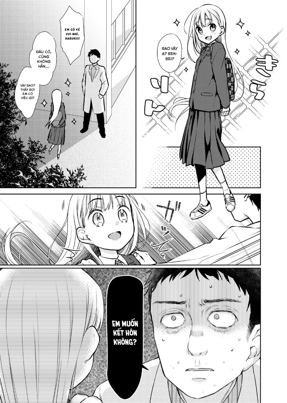 HentaiVN.net - Ảnh 5 - Hội chứng TS Haruki-kun [TS Shoujo Haruki-kun] - Chap 2.1: Con trai hay Con gái