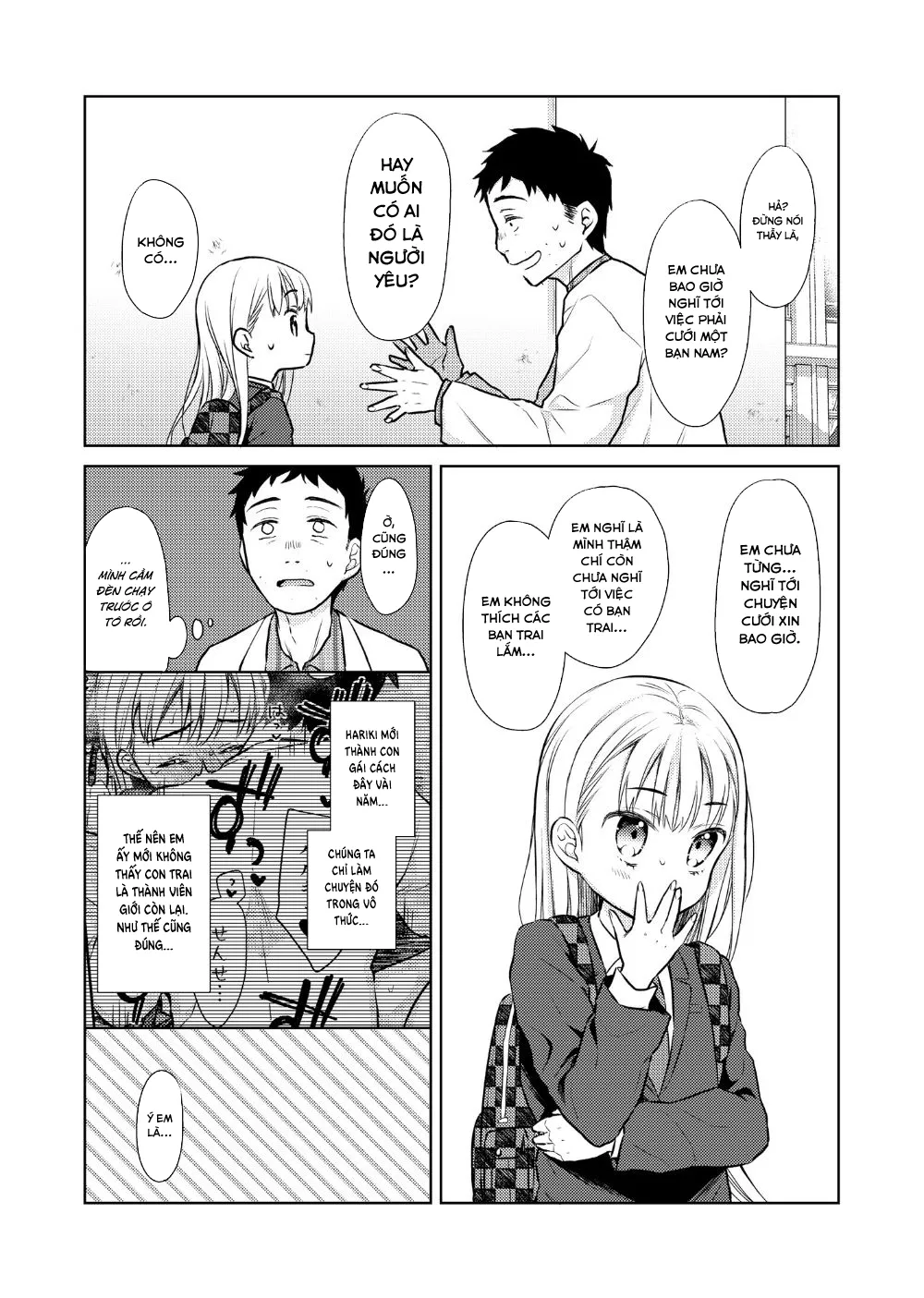 HentaiVN.net - Ảnh 8 - Hội chứng TS Haruki-kun [TS Shoujo Haruki-kun] - Chap 2.1: Con trai hay Con gái