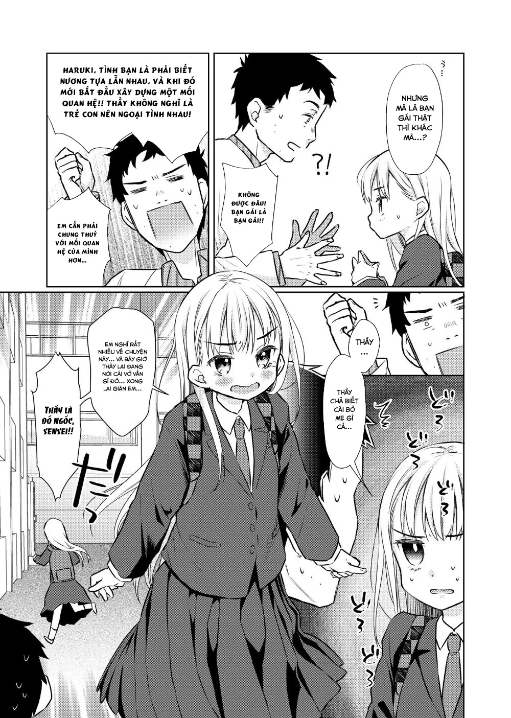 HentaiVN.net - Ảnh 11 - Hội chứng TS Haruki-kun [TS Shoujo Haruki-kun] - Chap 2.1: Con trai hay Con gái