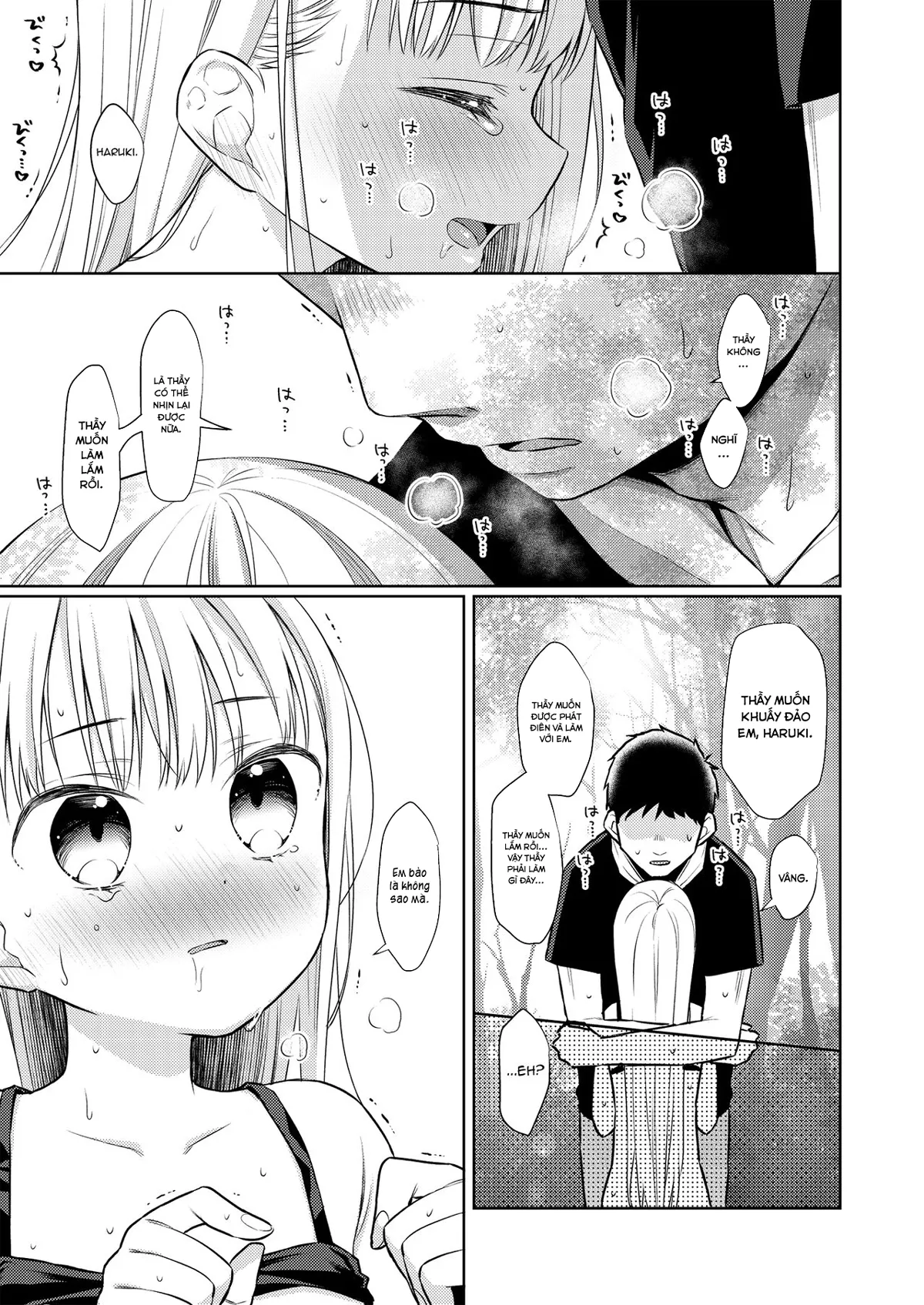 HentaiVN.net - Ảnh 15 - Hội chứng TS Haruki-kun [TS Shoujo Haruki-kun] - Chap 3.2: Yêu