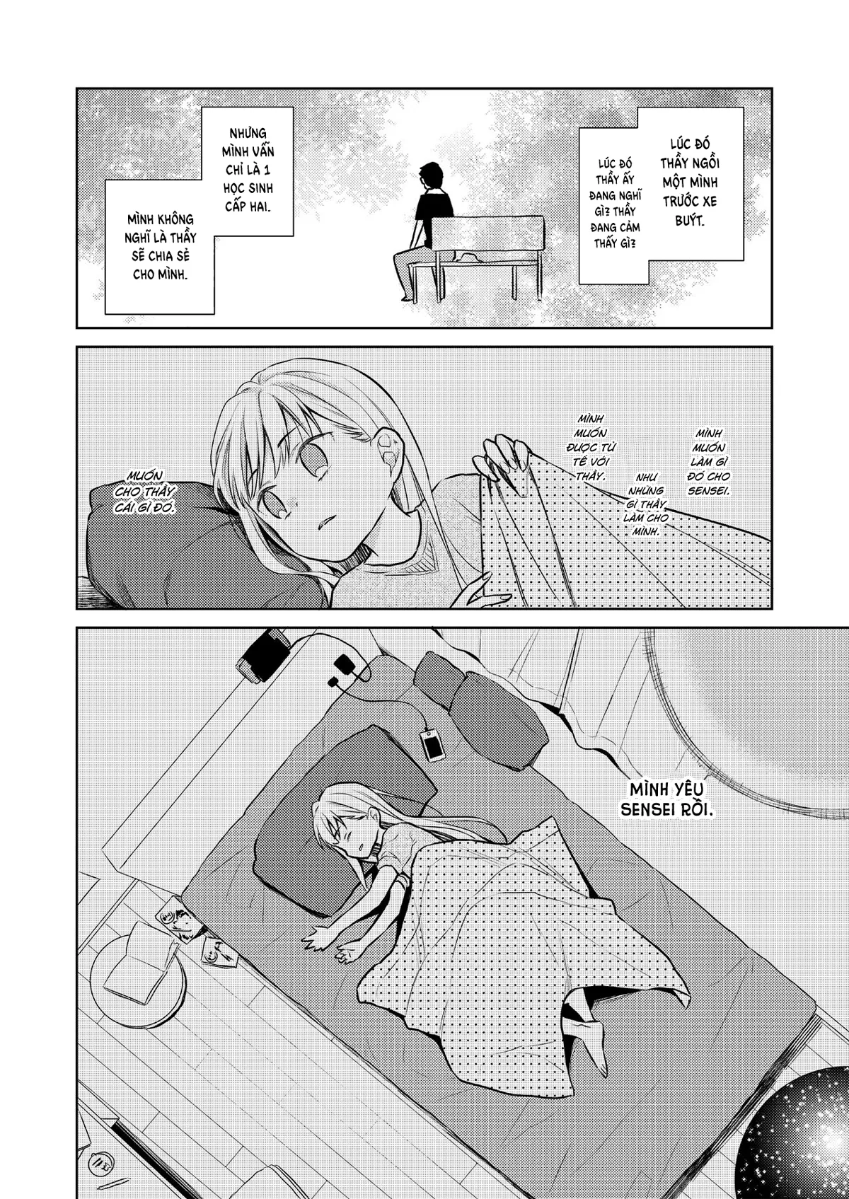 HentaiVN.net - Ảnh 32 - Hội chứng TS Haruki-kun [TS Shoujo Haruki-kun] - Chap 3.2: Yêu