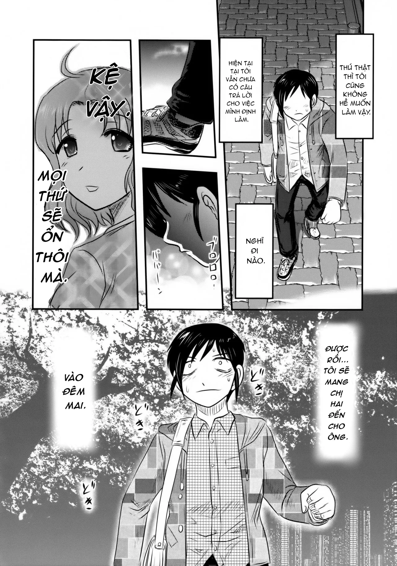 HentaiVN.net - Ảnh 4 - Chị Suzu sẽ chỉ là của riêng tôi. [Doku Doku GRAVESTONE] - Chap 1
