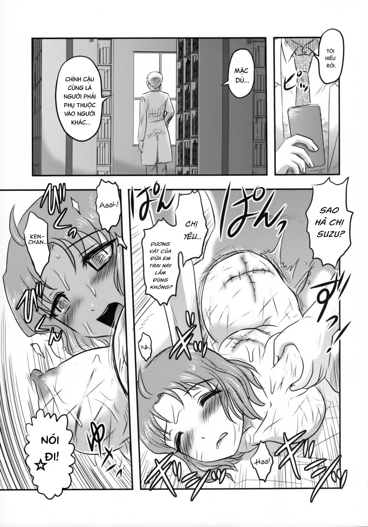 HentaiVN.net - Ảnh 21 - Chị Suzu sẽ chỉ là của riêng tôi. [Doku Doku GRAVESTONE] - Chap 1
