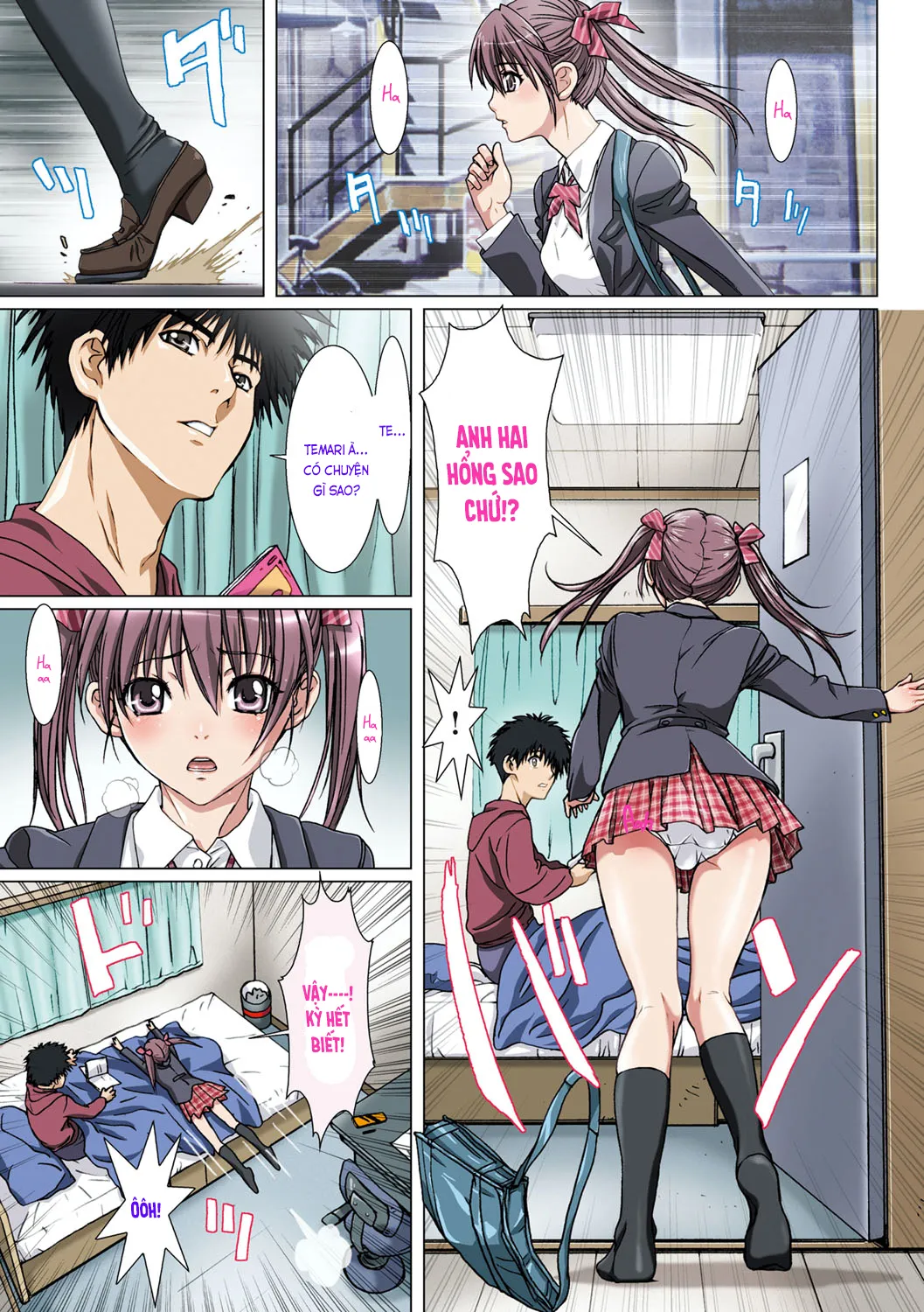 HentaiVN.net - Ảnh 3 - Em gái là người yêu tôi [Imouto wa Boku no Koibito; 妹は僕の恋人] - Ch