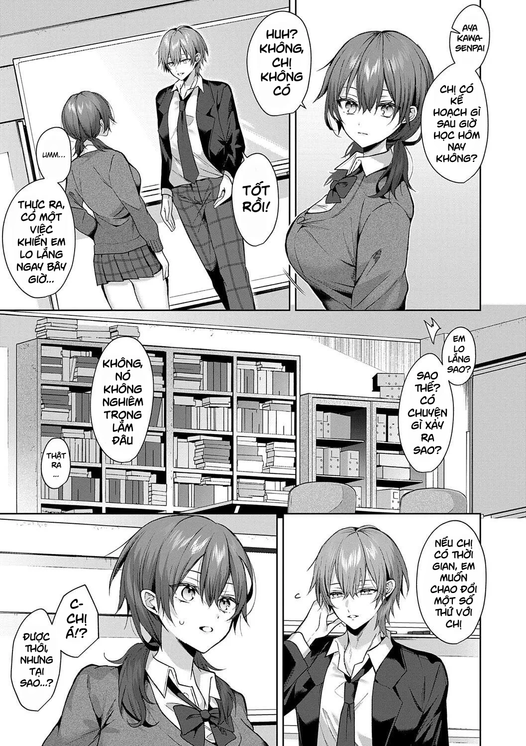 HentaiVN.net - Ảnh 5 - Senpai-chan wa Tayoraretai! - Oneshot