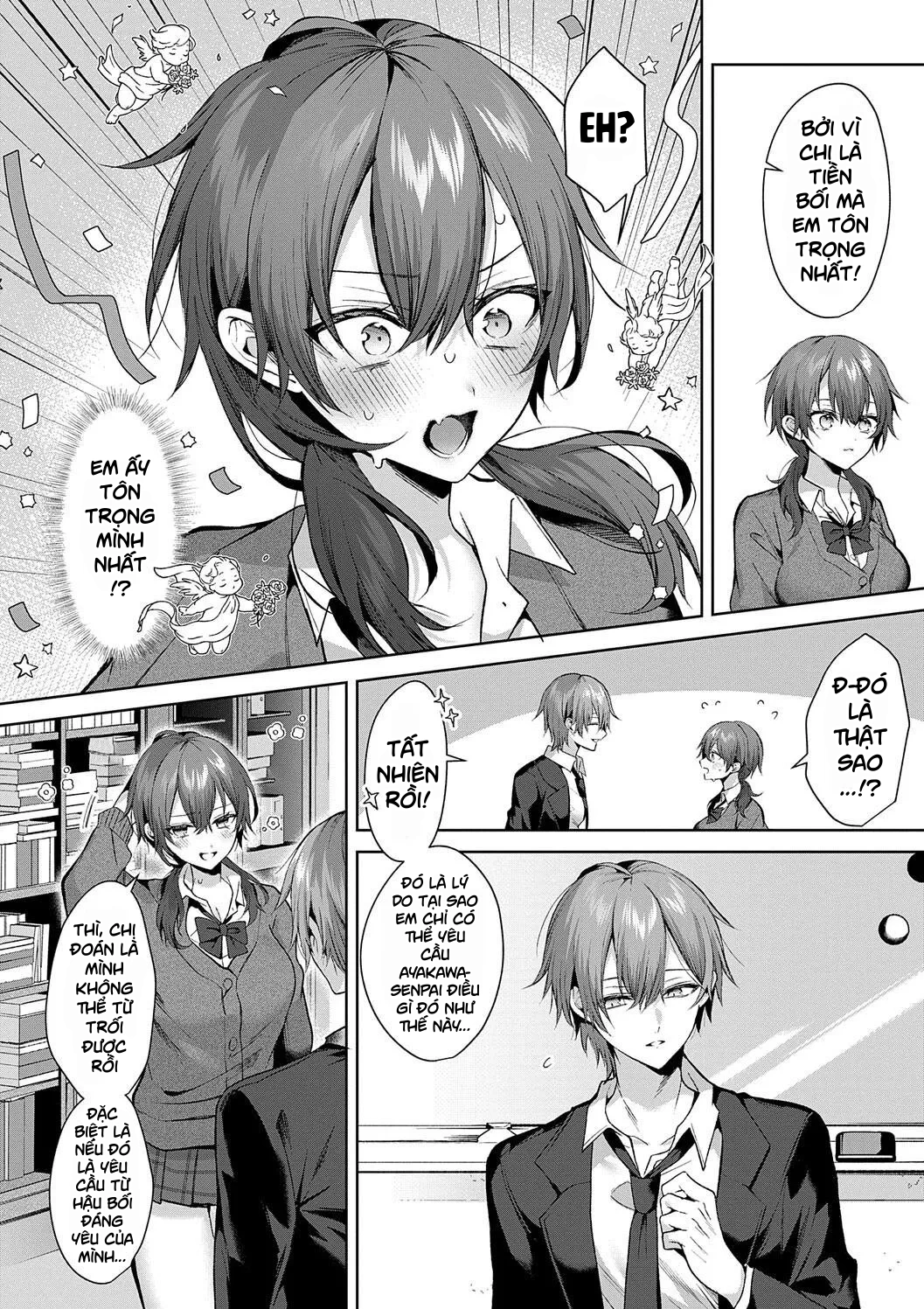 HentaiVN.net - Ảnh 6 - Senpai-chan wa Tayoraretai! - Oneshot