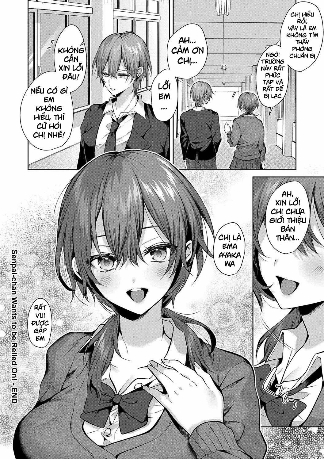 HentaiVN.net - Ảnh 36 - Senpai-chan wa Tayoraretai! - Oneshot