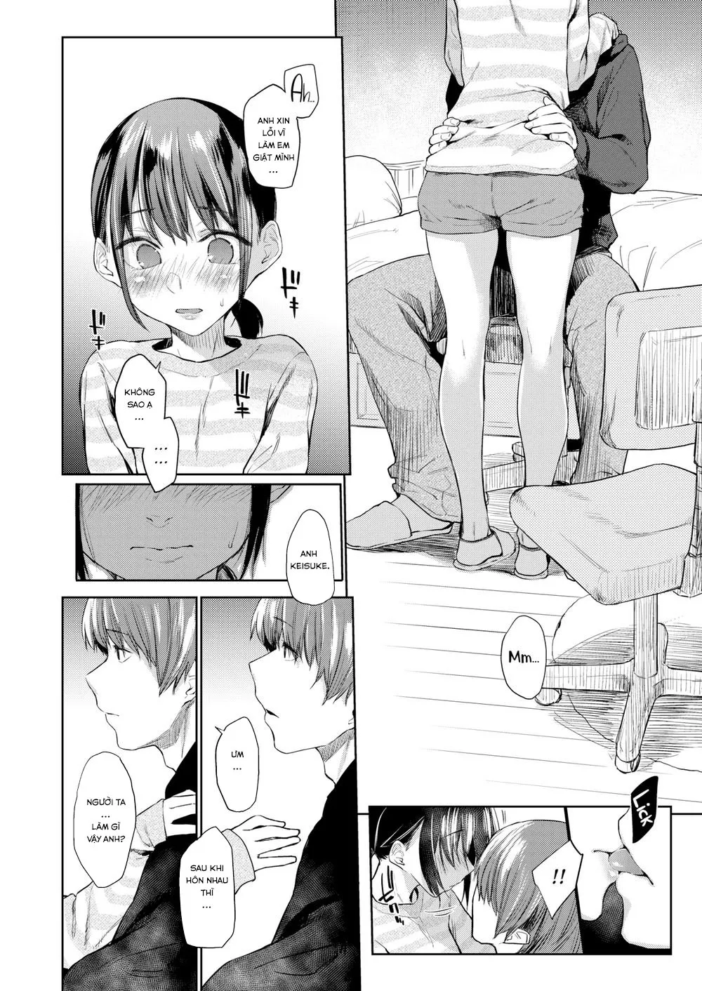 HentaiVN.net - Ảnh 11 - Tình Ta Là Xuân Kim Thiền! [Spring Cicada] - Chap 1 - Anh Thực Sự Có Biết Yêu...?