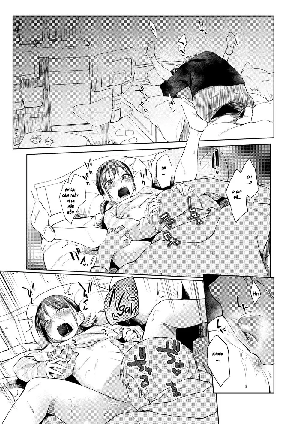 HentaiVN.net - Ảnh 18 - Tình Ta Là Xuân Kim Thiền! [Spring Cicada] - Chap 1 - Anh Thực Sự Có Biết Yêu...?