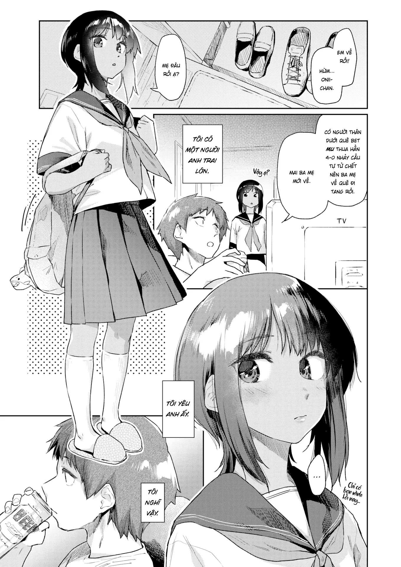 HentaiVN.net - Ảnh 6 - Trượt Dài - Oneshot