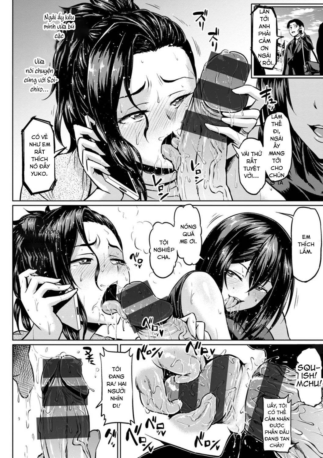 HentaiVN.net - Ảnh 7 - Hai mẹ con làm đĩ cho xếp - Chap 1