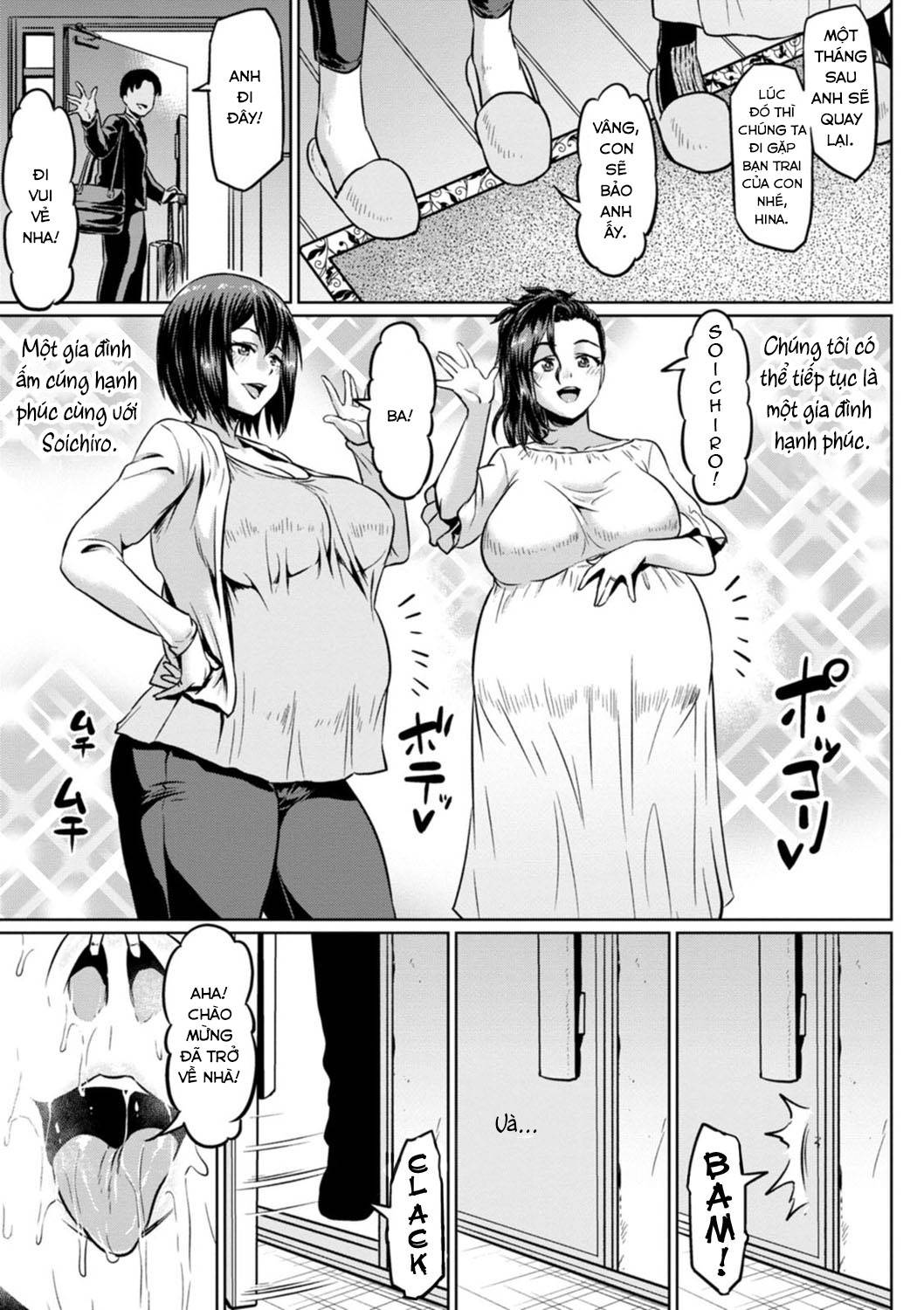 HentaiVN.net - Ảnh 6 - Hai mẹ con làm đĩ cho xếp - Chap 2