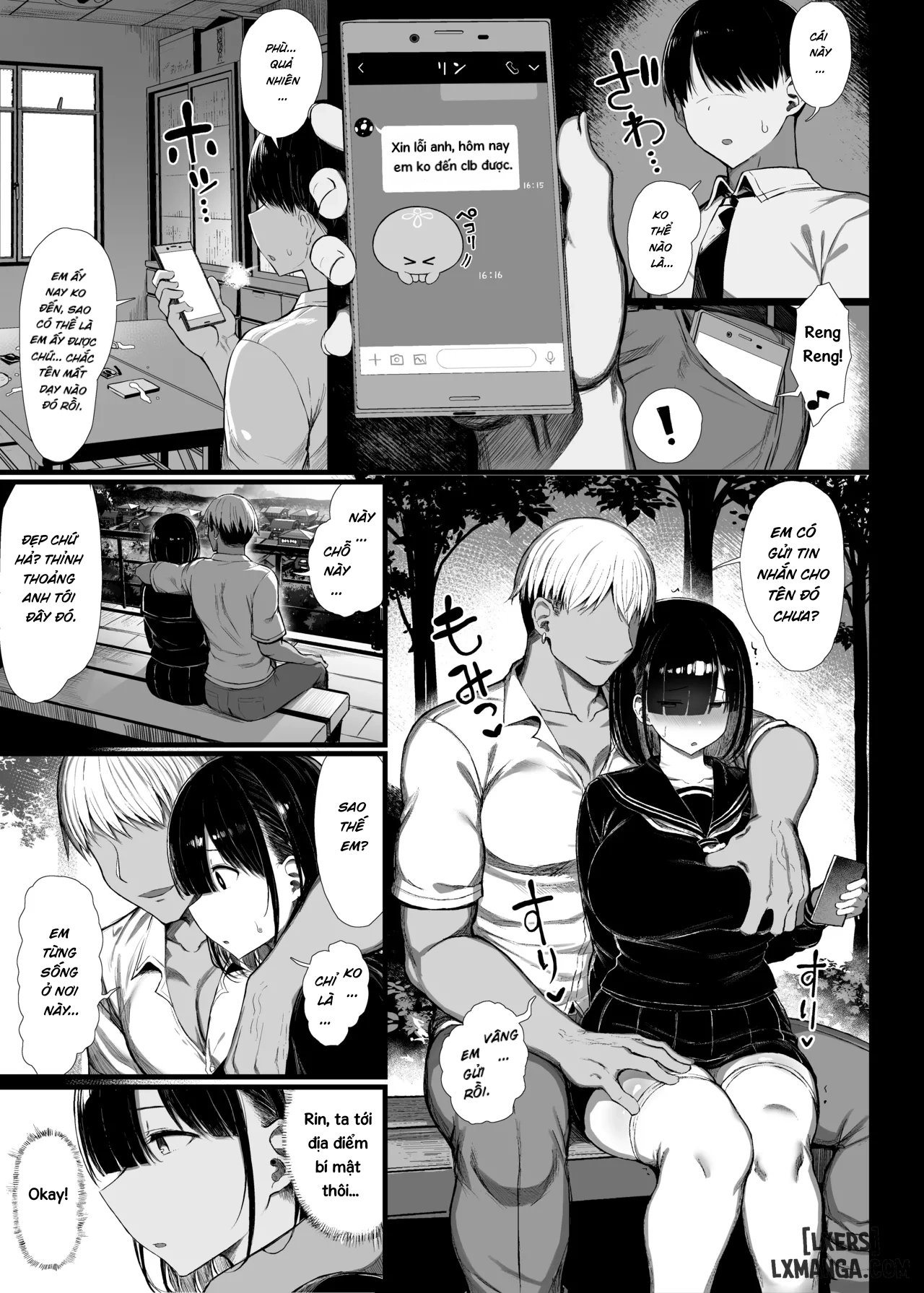 HentaiVN.net - Ảnh 18 - Tim hướng về anh, nhưng lồn thuộc thằng khác. - Chap 2 - End