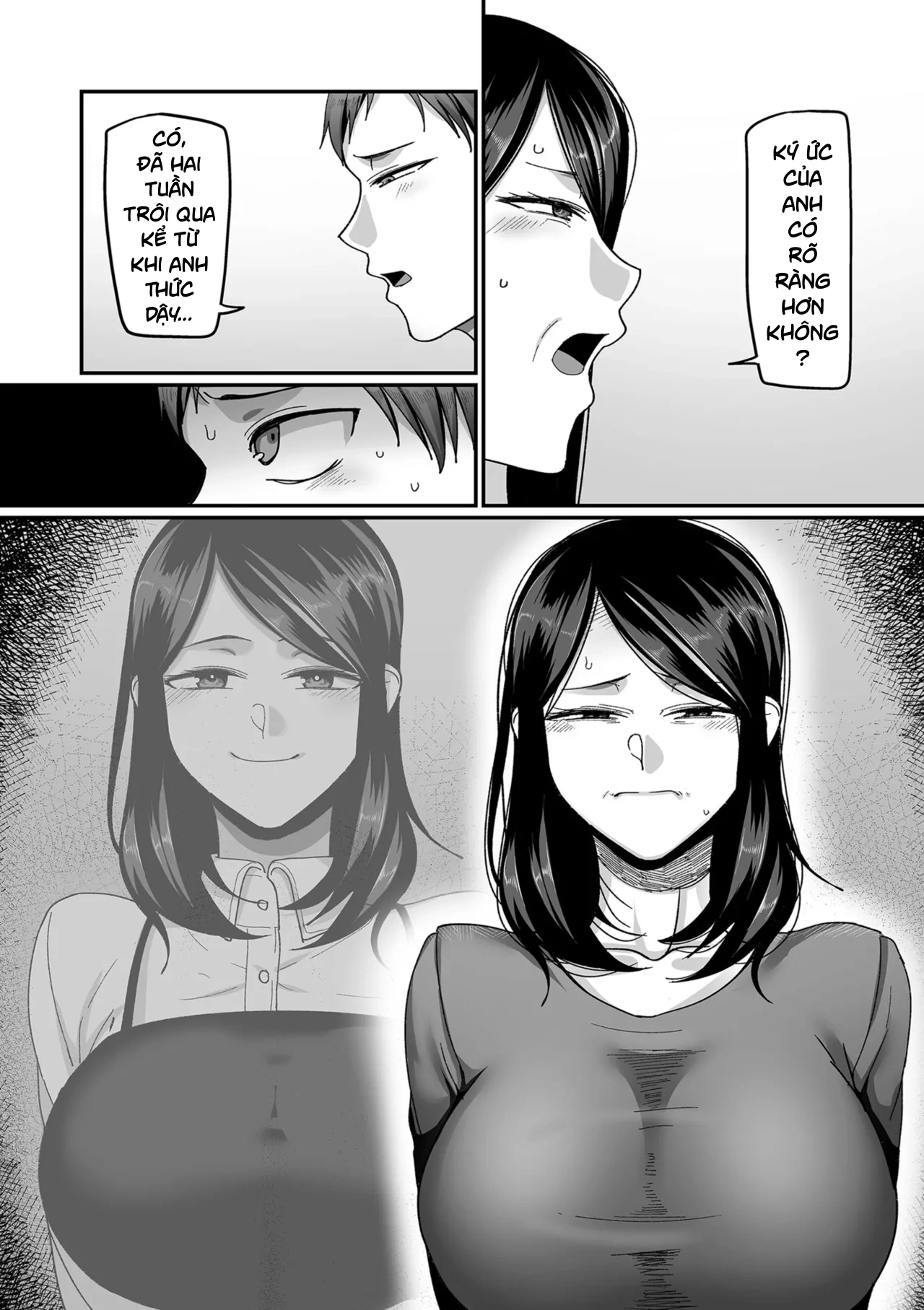 HentaiVN.net - Ảnh 10 - Kaede to Junpei no Baai - Chap 01