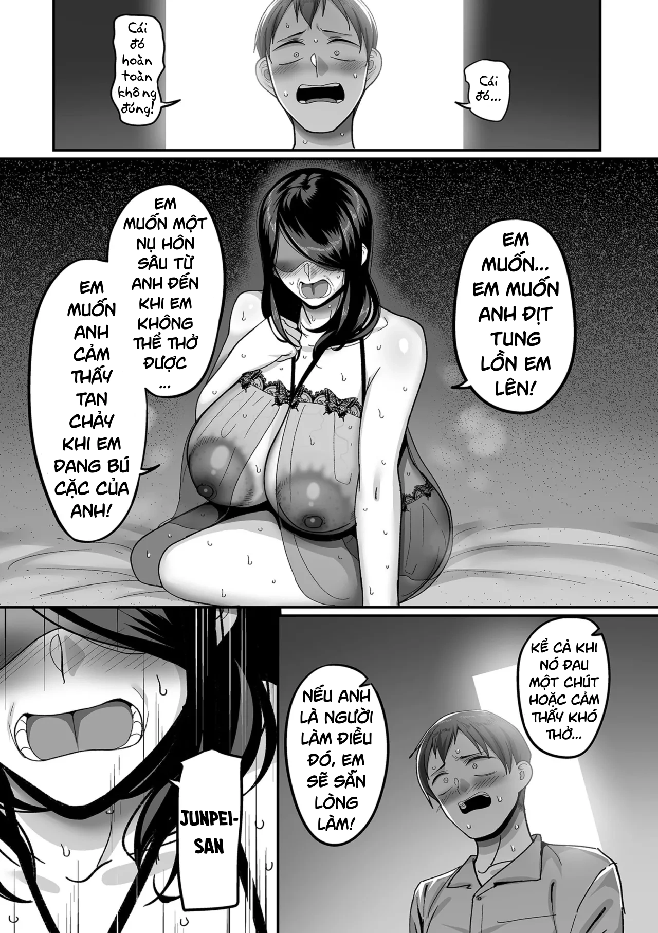HentaiVN.net - Ảnh 15 - Kaede to Junpei no Baai - Chap 02