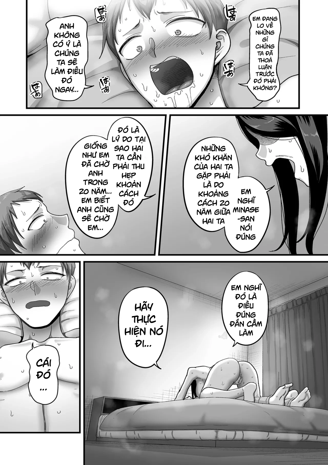 HentaiVN.net - Ảnh 11 - Kaede to Junpei no Baai - Chap 04