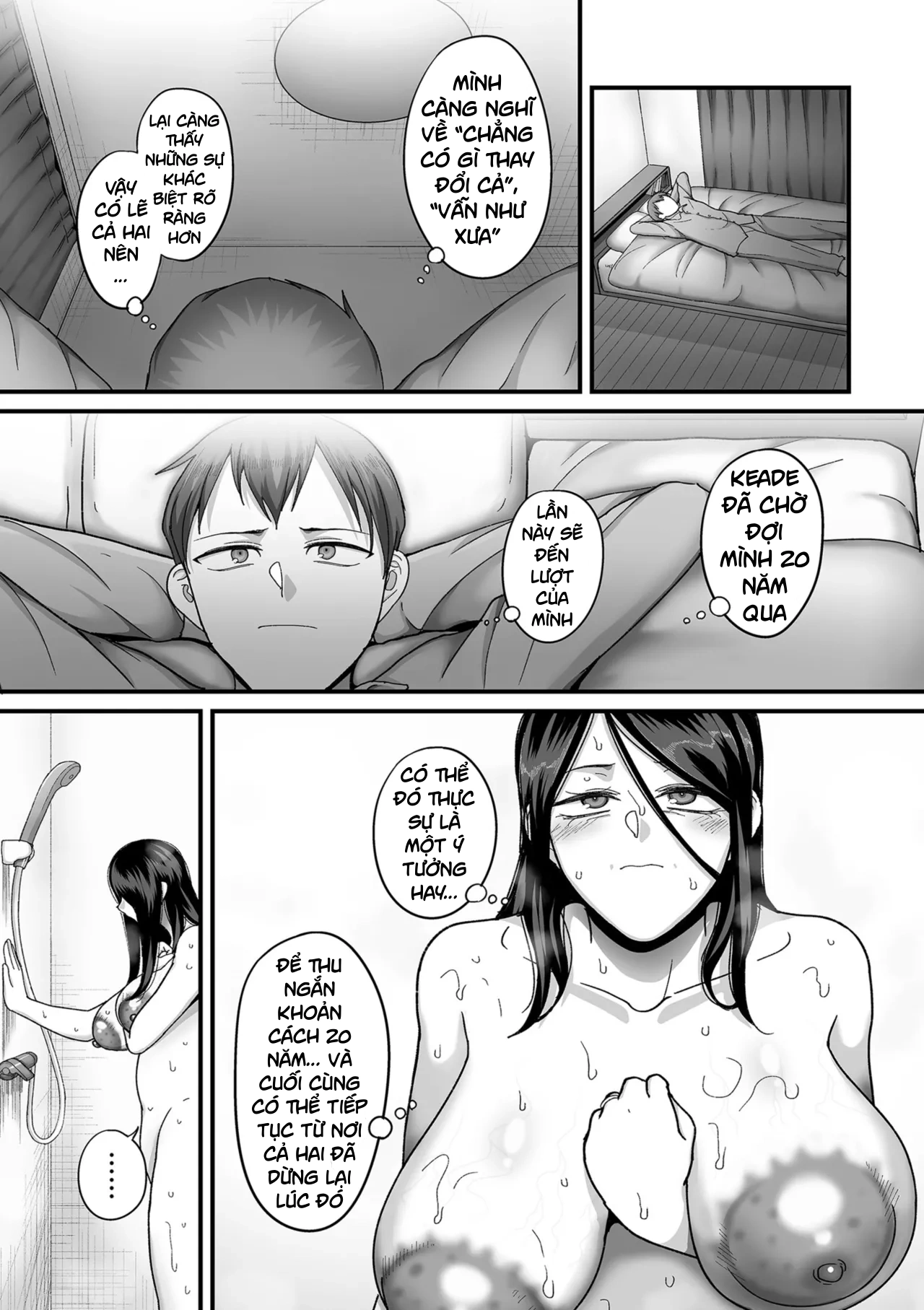 HentaiVN.net - Ảnh 6 - Kaede to Junpei no Baai - Chap 04