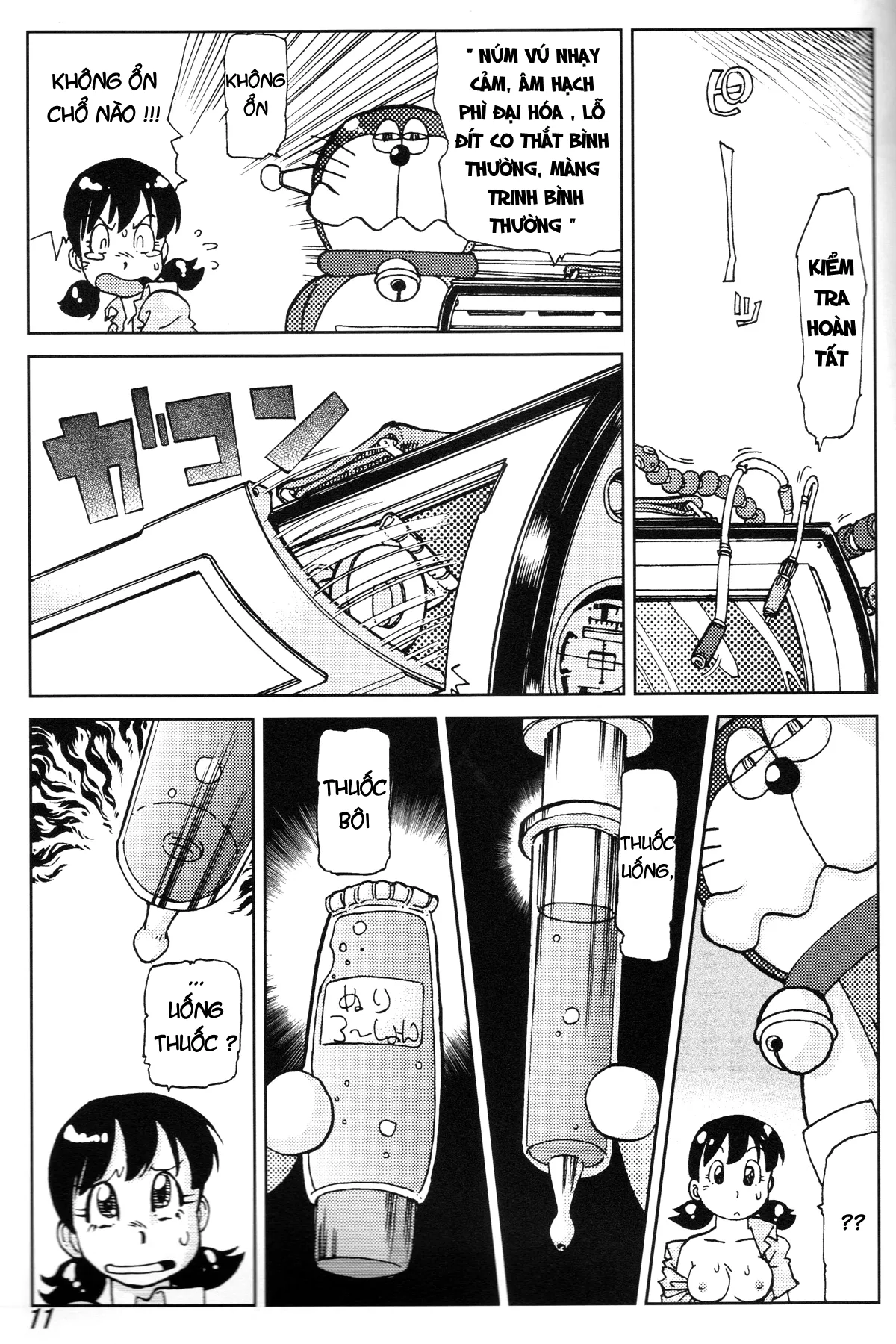 HentaiVN.net - Ảnh 11 - Doraemon và bí mật động trời [Tuyển tập Doremon có cu] - ❂ Nếu - Như ❂ Special 2