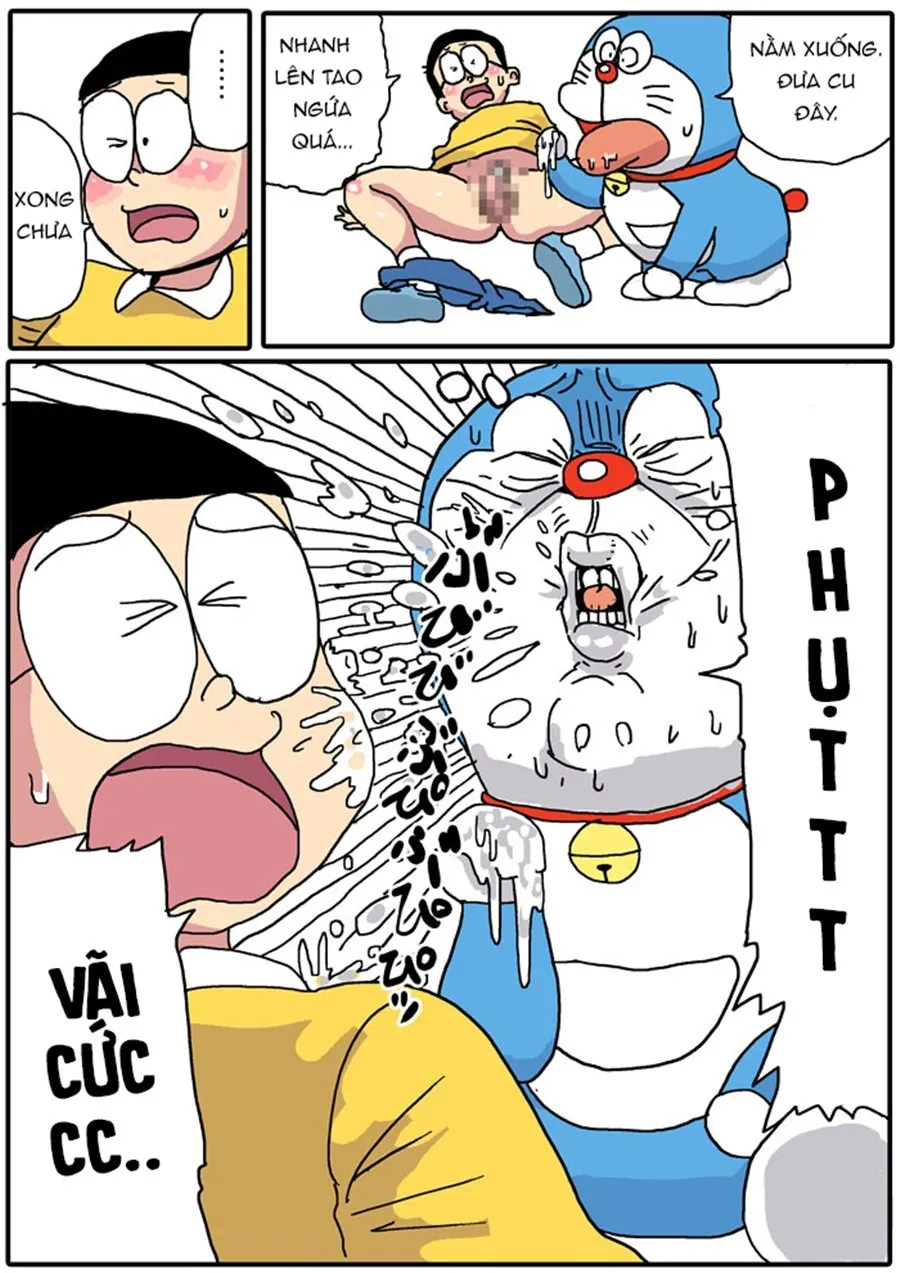HentaiVN.net - Ảnh 10 - Doraemon và bí mật động trời [Tuyển tập Doremon có cu] - ❂ Phim heo ❂ Special 3