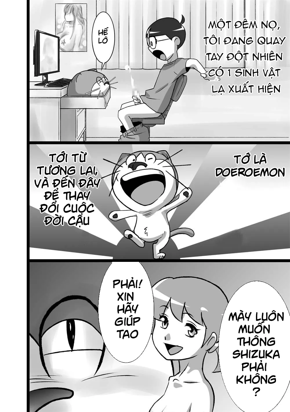 HentaiVN.net - Ảnh 5 - Doraemon và bí mật động trời [Tuyển tập Doremon có cu] - ❂ DoeroEmon ❂ Special Cuối