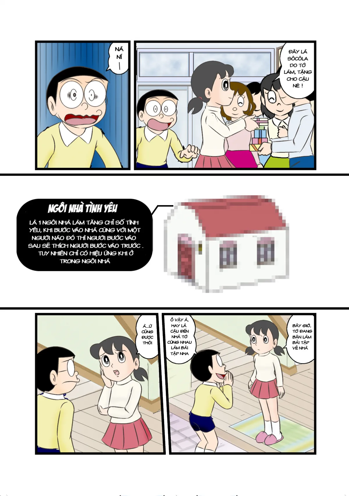 HentaiVN.net - Ảnh 3 - Doraemon và bí mật động trời [Tuyển tập Doremon có cu] - -END-