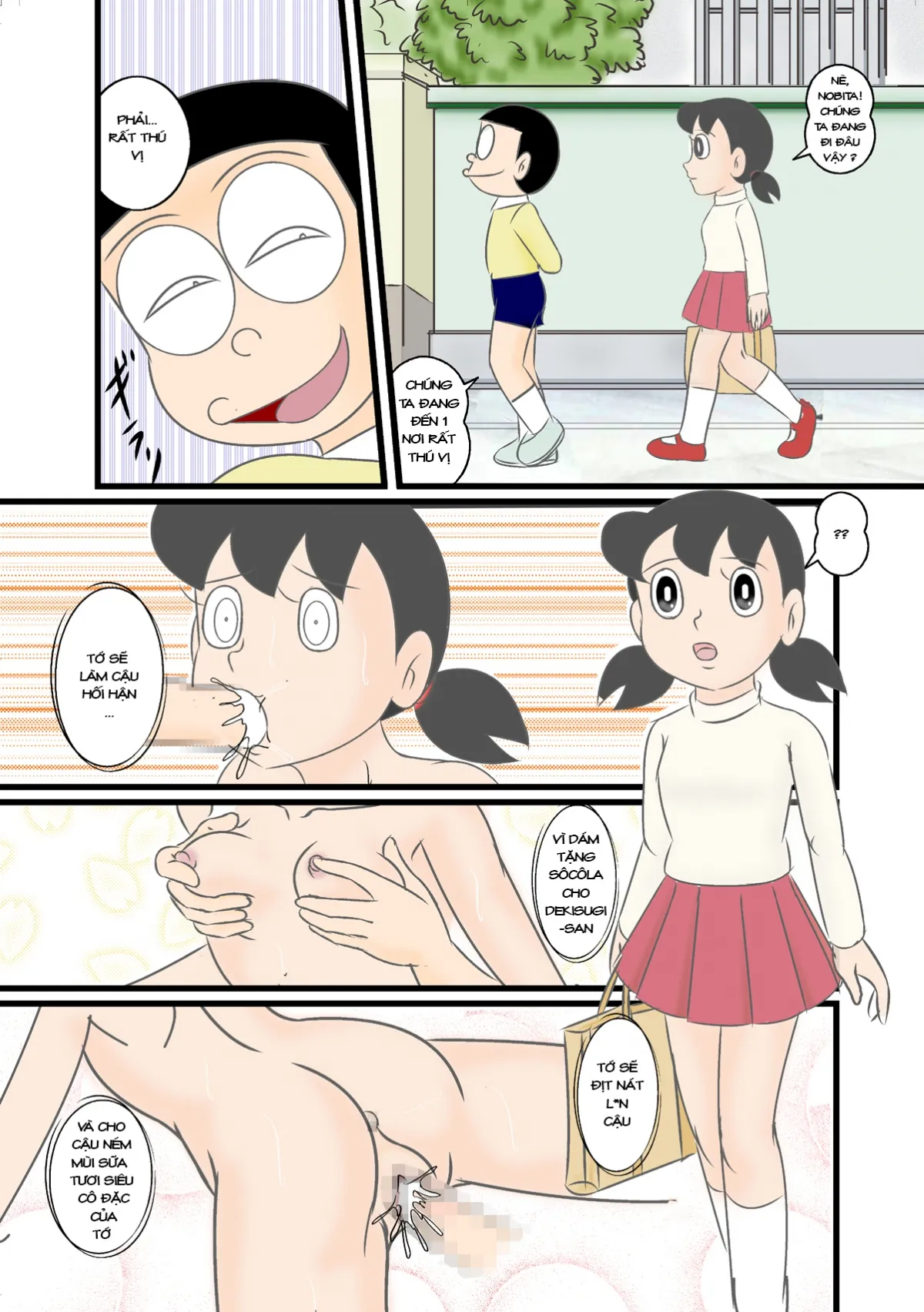 HentaiVN.net - Ảnh 4 - Doraemon và bí mật động trời [Tuyển tập Doremon có cu] - -END-