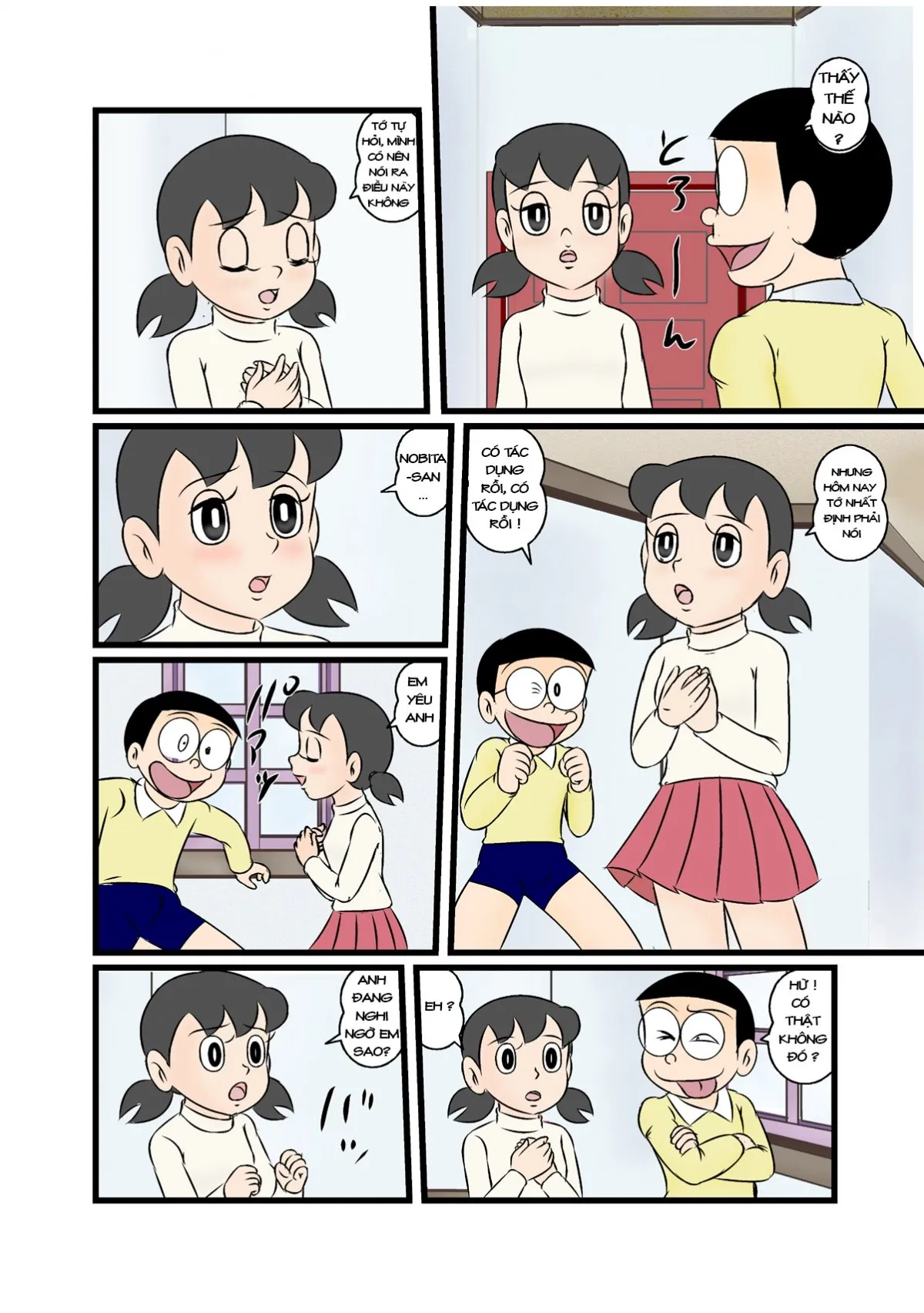 HentaiVN.net - Ảnh 7 - Doraemon và bí mật động trời [Tuyển tập Doremon có cu] - -END-