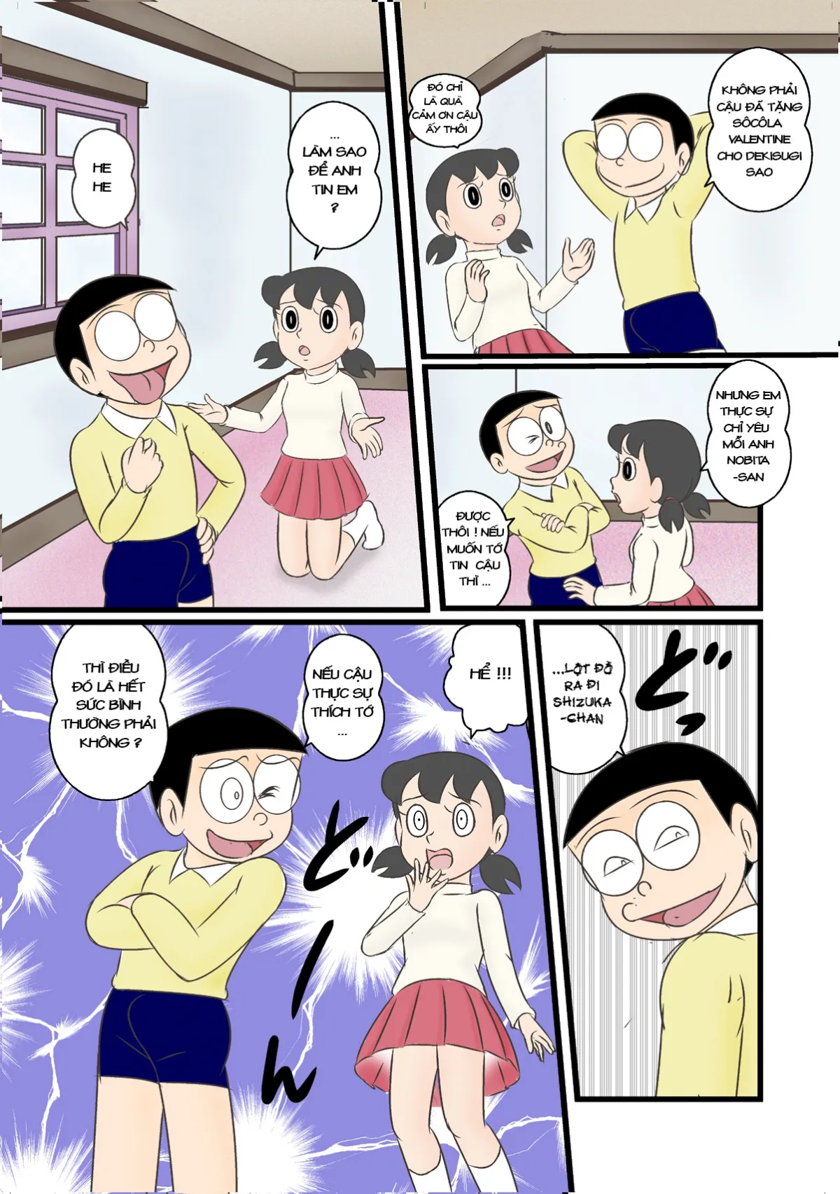 HentaiVN.net - Ảnh 8 - Doraemon và bí mật động trời [Tuyển tập Doremon có cu] - -END-