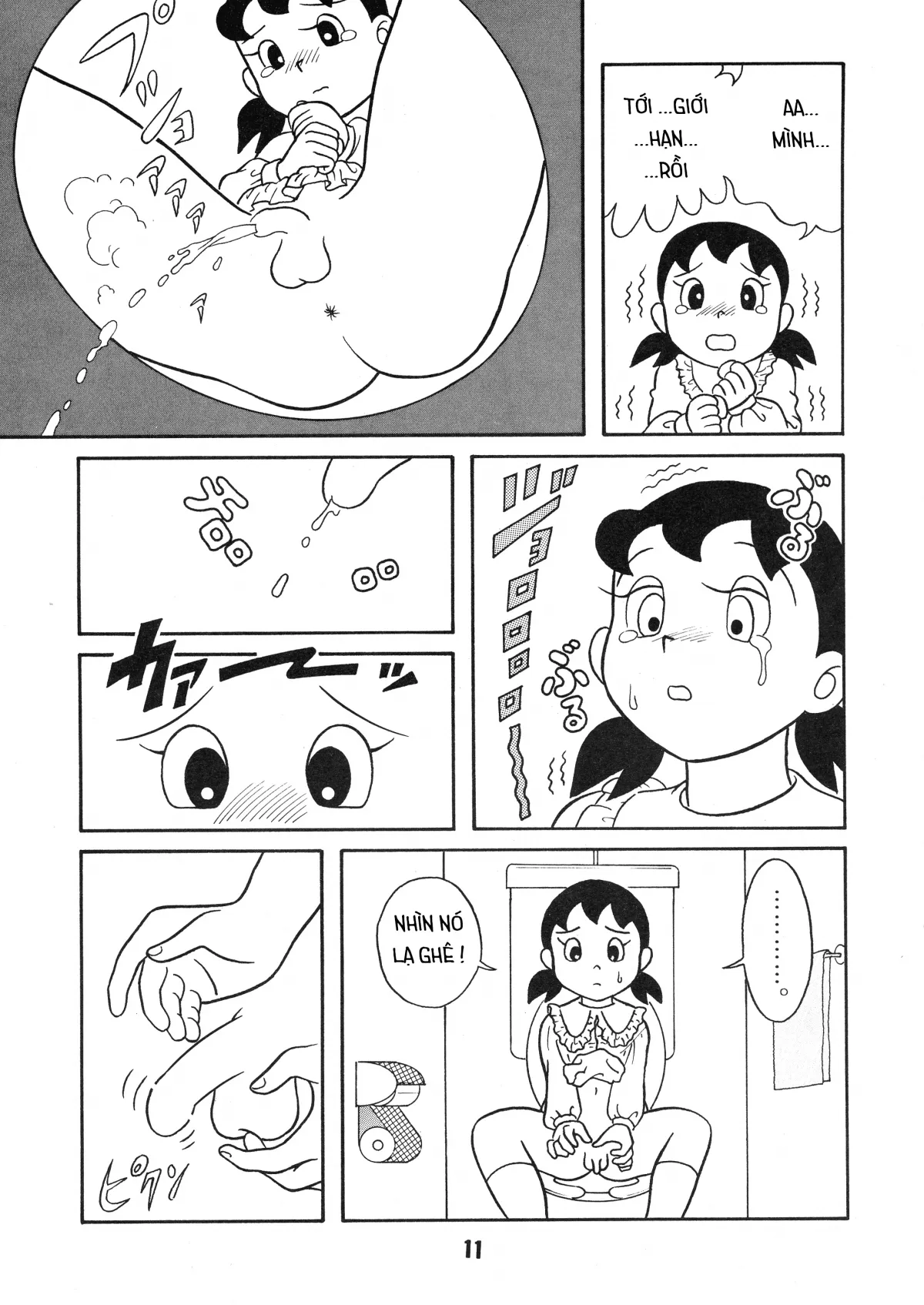 HentaiVN.net - Ảnh 7 - Doraemon và bí mật động trời [Tuyển tập Doremon có cu] - ♠ Gậy đảo ngược ♠