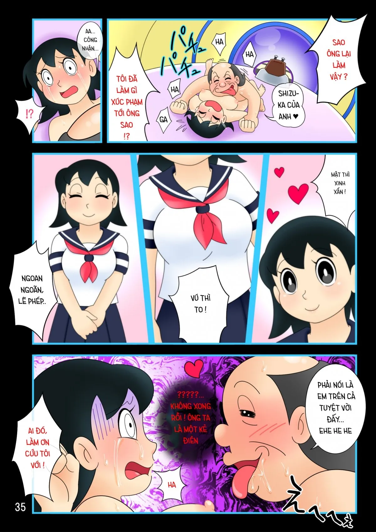 HentaiVN.net - Ảnh 13 - Doraemon và bí mật động trời [Tuyển tập Doremon có cu] - ♠ Cỗ máy thời gian ♠ C3- phần 1