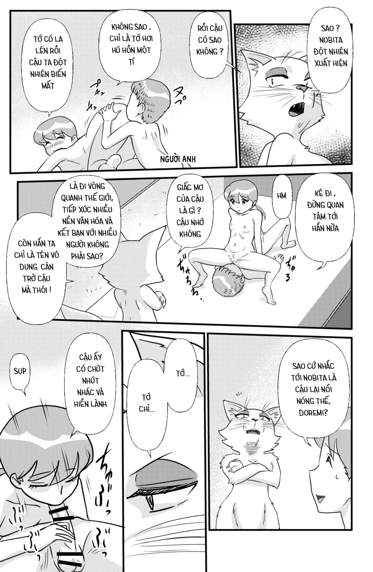 HentaiVN.net - Ảnh 10 - Doraemon và bí mật động trời [Tuyển tập Doremon có cu] - ❂ DoeroEmon 3 ❂ Special 4.2