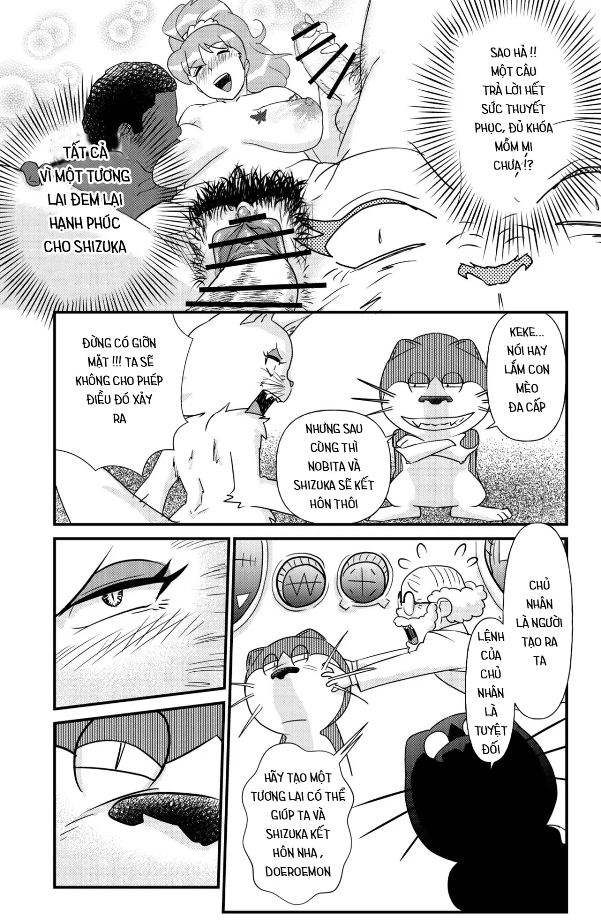 HentaiVN.net - Ảnh 26 - Doraemon và bí mật động trời [Tuyển tập Doremon có cu] - ❂ DoeroEmon 3 ❂ Special 4.2