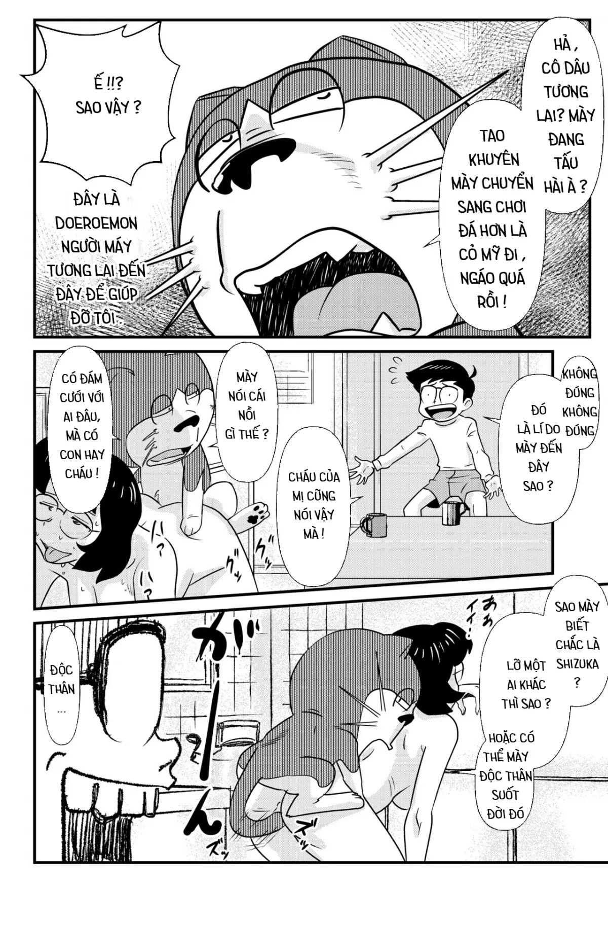 HentaiVN.net - Ảnh 3 - Doraemon và bí mật động trời [Tuyển tập Doremon có cu] - ❂ DoeroEmon 3 ❂ Special 4.2