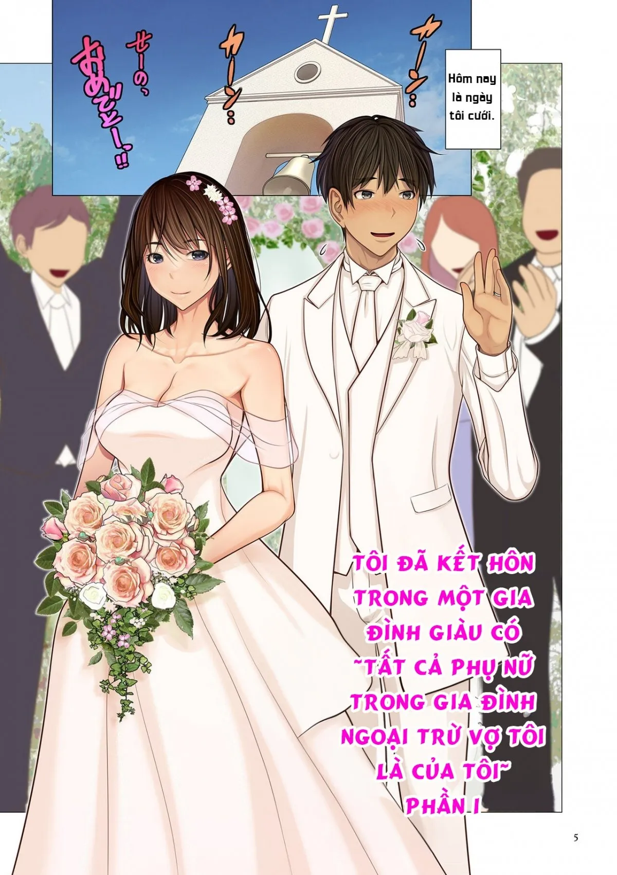 HentaiVN.net - Ảnh 3 - Tôi đã kết hôn trong một gia đình giàu có ~tất cả phụ nữ trong gia đình ngoại trừ vợ tôi là của tôi~ [Fugou Ichizoku no Muko ~Tsuma Igai Zenin Ore no Onna~ ; I married into a wealthy family ~All the women in the family except my wife are mine~] - Chap 1