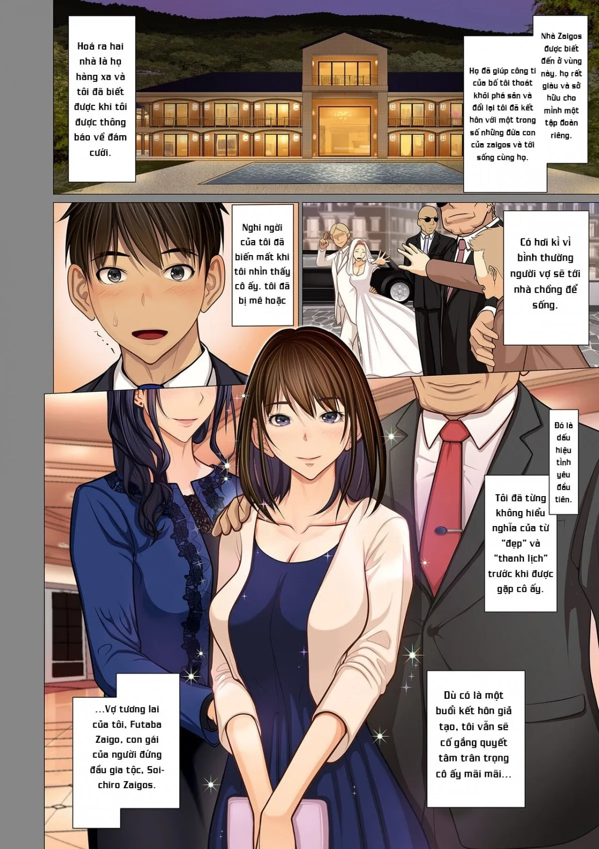 HentaiVN.net - Ảnh 8 - Tôi đã kết hôn trong một gia đình giàu có ~tất cả phụ nữ trong gia đình ngoại trừ vợ tôi là của tôi~ [Fugou Ichizoku no Muko ~Tsuma Igai Zenin Ore no Onna~ ; I married into a wealthy family ~All the women in the family except my wife are mine~] - Chap 1