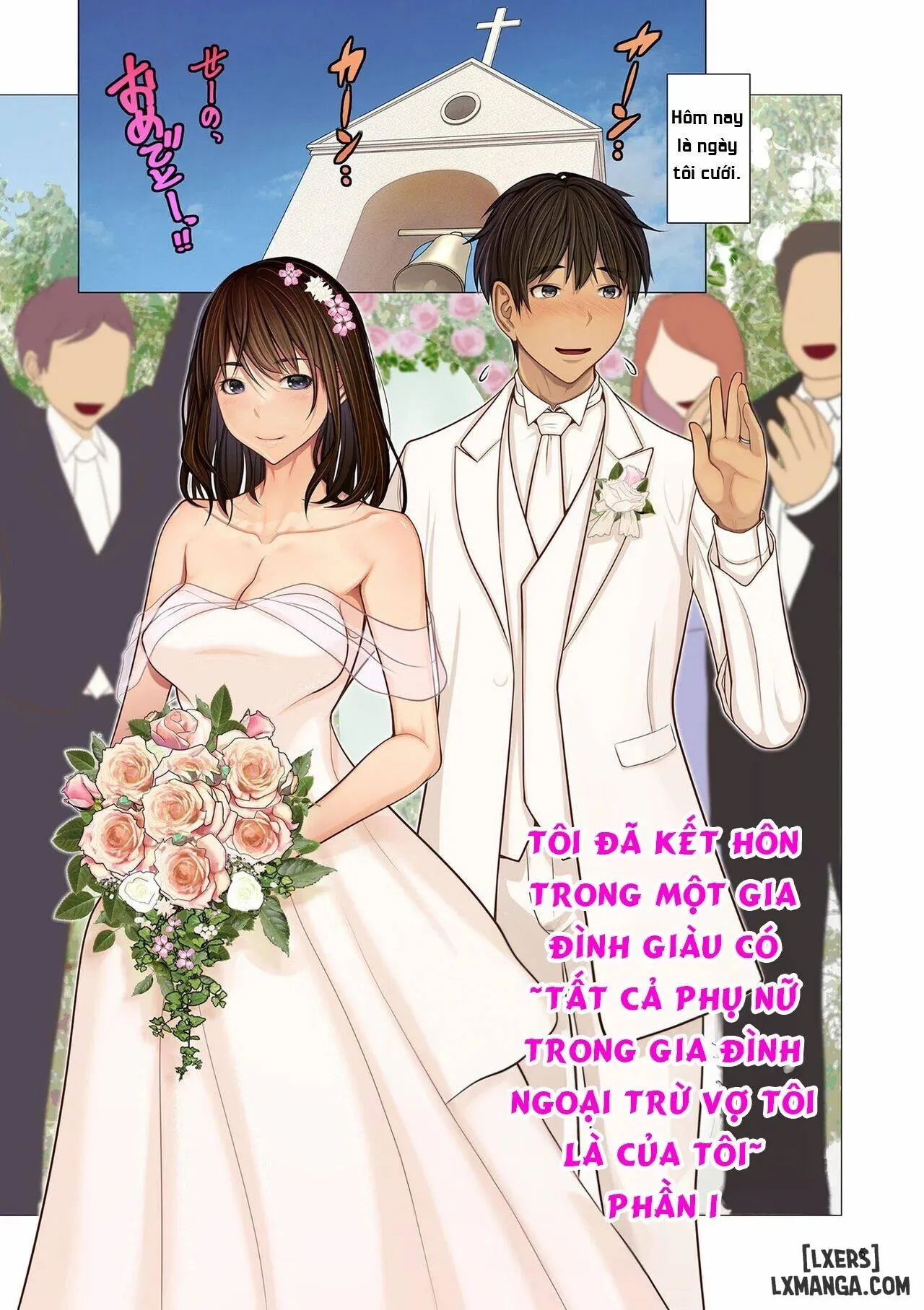 HentaiVN.net - Ảnh 3 - Tôi đã kết hôn trong một gia đình giàu có ~tất cả phụ nữ trong gia đình ngoại trừ vợ tôi là của tôi~ [Fugou Ichizoku no Muko ~Tsuma Igai Zenin Ore no Onna~ ; I married into a wealthy family ~All the women in the family except my wife are mine~] - Chapter 1
