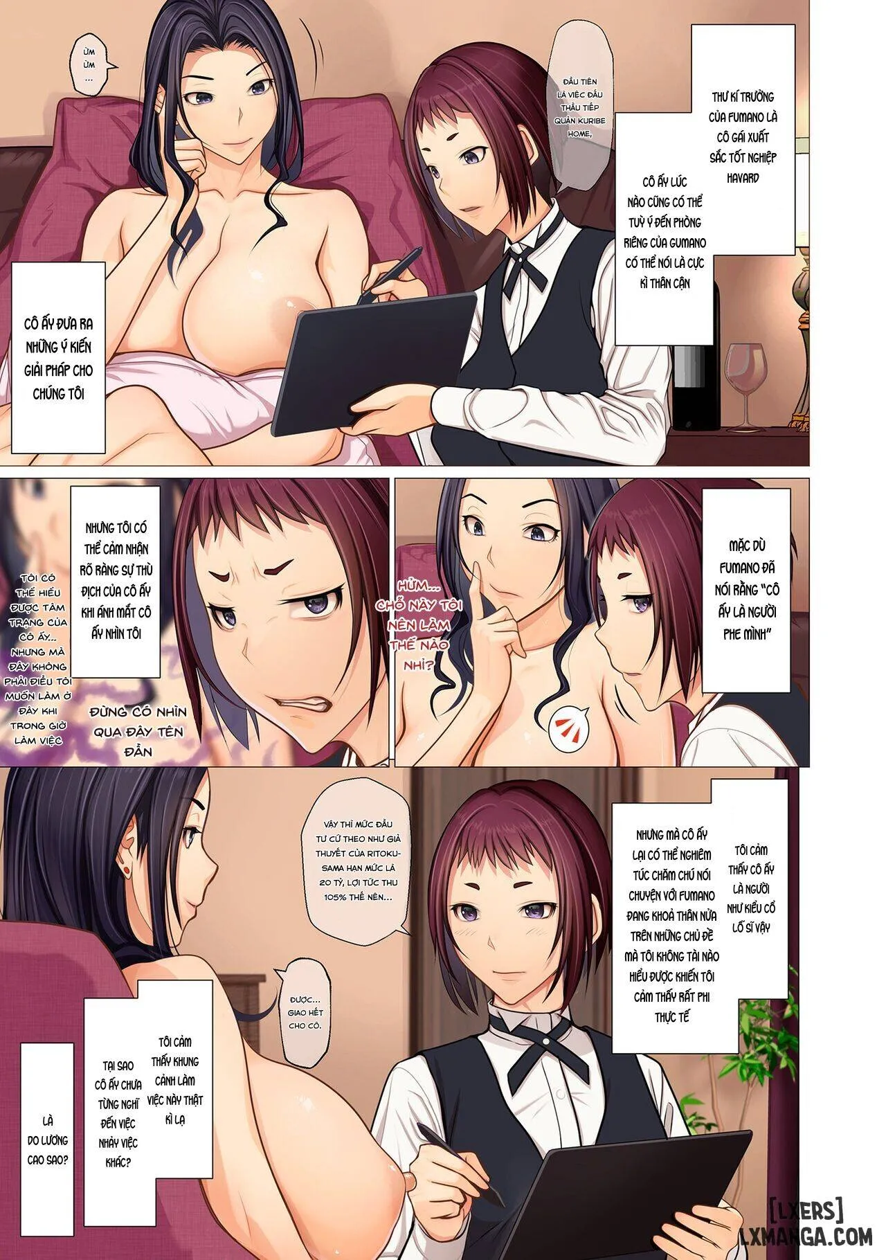HentaiVN.net - Ảnh 5 - Tôi đã kết hôn trong một gia đình giàu có ~tất cả phụ nữ trong gia đình ngoại trừ vợ tôi là của tôi~ [Fugou Ichizoku no Muko ~Tsuma Igai Zenin Ore no Onna~ ; I married into a wealthy family ~All the women in the family except my wife are mine~] - Chapter 2