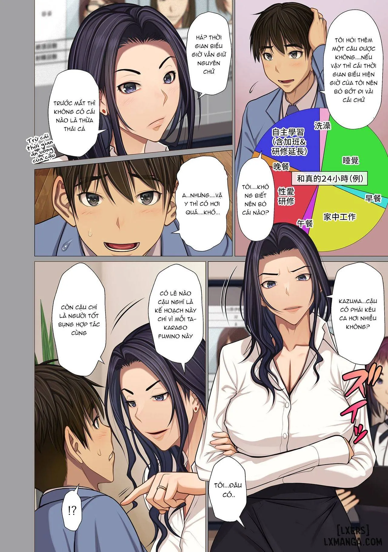 HentaiVN.net - Ảnh 6 - Tôi đã kết hôn trong một gia đình giàu có ~tất cả phụ nữ trong gia đình ngoại trừ vợ tôi là của tôi~ [Fugou Ichizoku no Muko ~Tsuma Igai Zenin Ore no Onna~ ; I married into a wealthy family ~All the women in the family except my wife are mine~] - Chapter 4